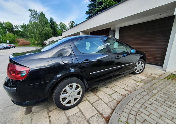 Peugeot 407 cena 19900 przebieg: 144500, rok produkcji 2004 z Sosnowiec małe 211